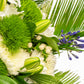 Grief-inspired white bouquet